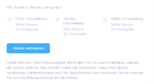 Willkommensbonus RainBet